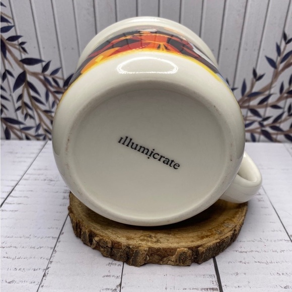 Illumicrate Banked Fire Fantasy Exclusive Mug w/ Dragon - Picture 6 of 10